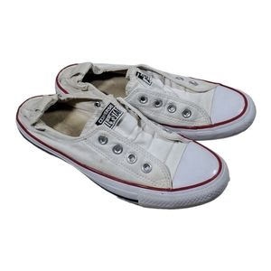 White slip on converse